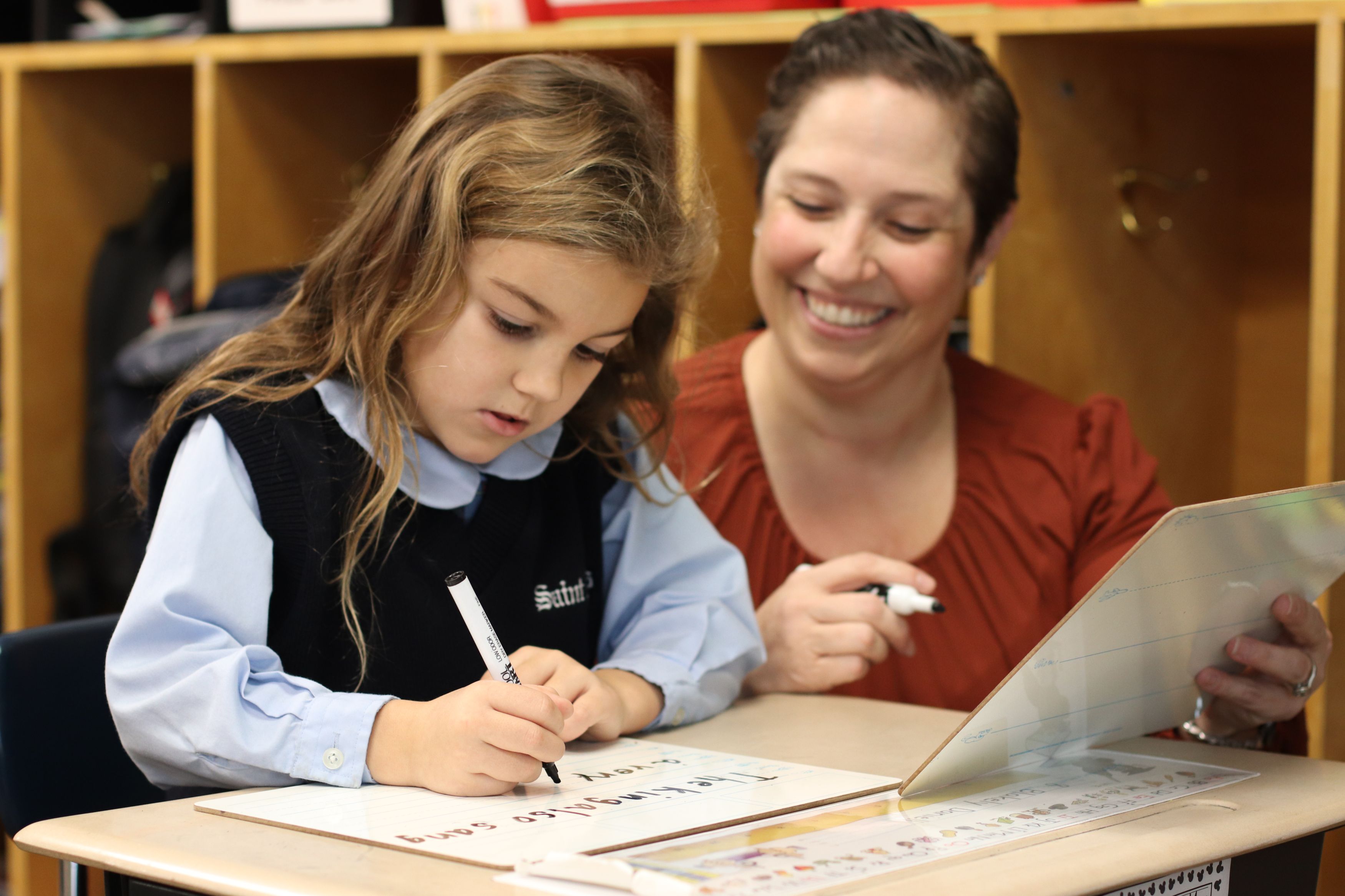 Saint Francis Wilson Reading Program integrates direct instruction in sounds, syllables, root words, and contextual meaning with multisensory techniques.