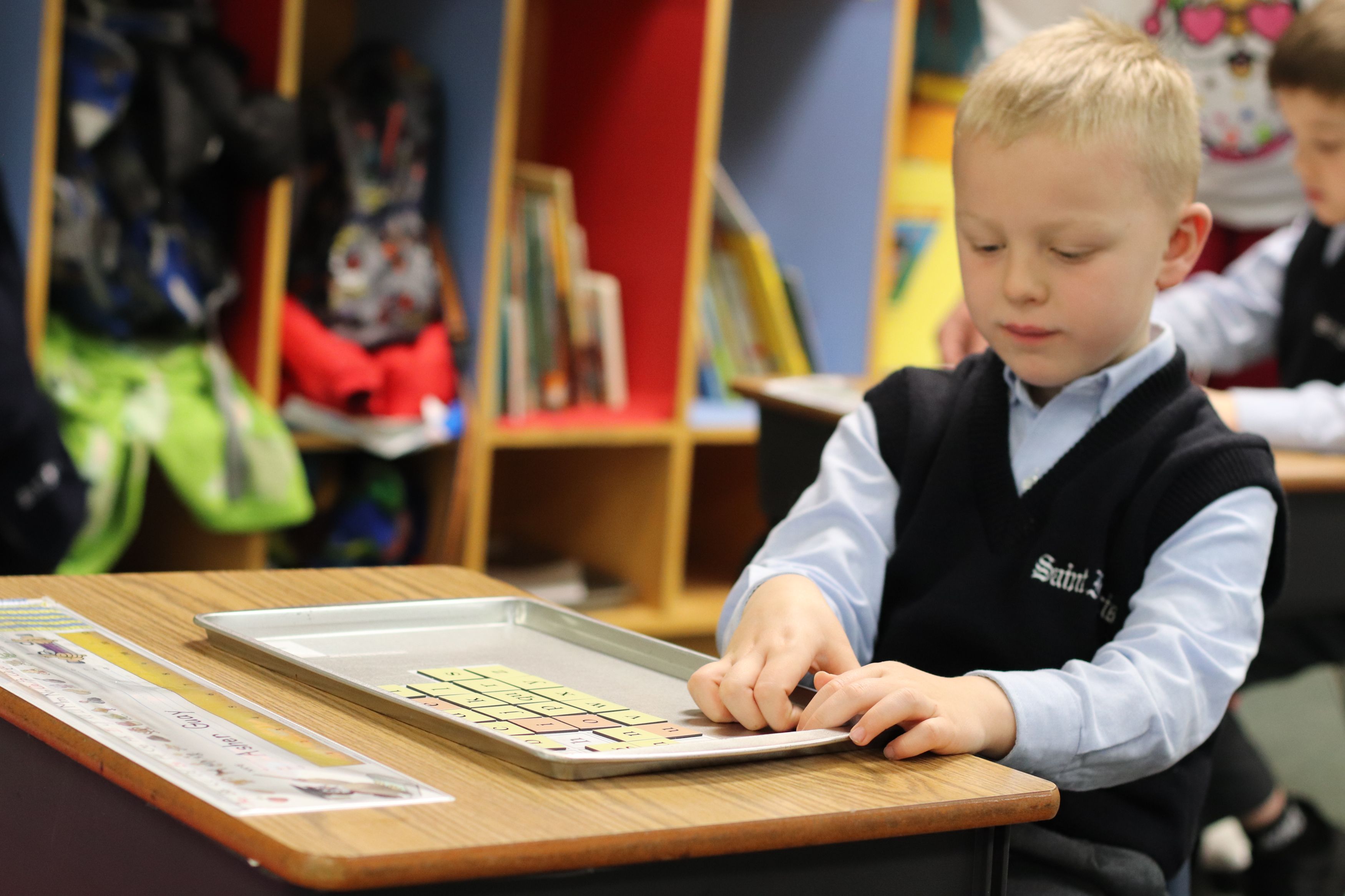 Elementary Students at Saint Francis School For Elementary Parent Tours